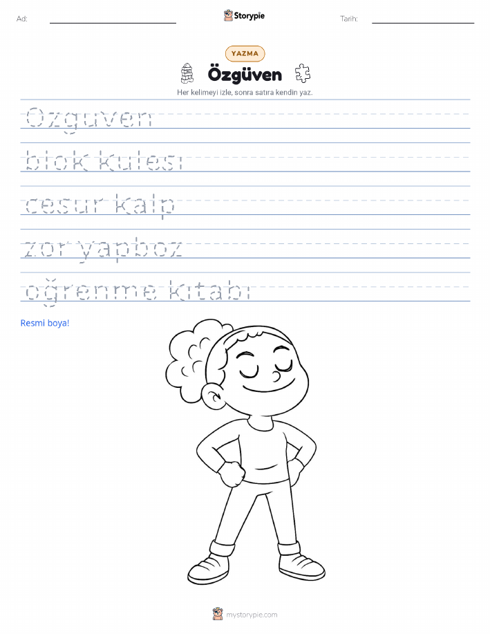 Yazma Pratiği