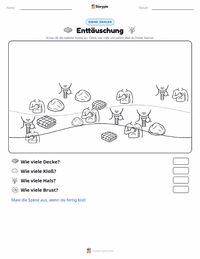 Enttäuschung druckbare Arbeitsblatt Vorschau