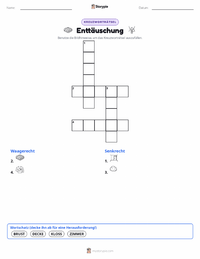 Enttäuschung druckbare Arbeitsblatt Vorschau
