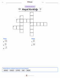 Hayal Kırıklığı yazdırılabilir çalışma sayfası önizlemesi