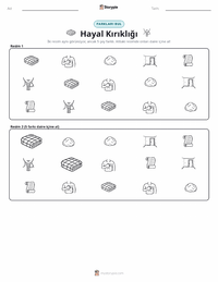 Hayal Kırıklığı yazdırılabilir çalışma sayfası önizlemesi