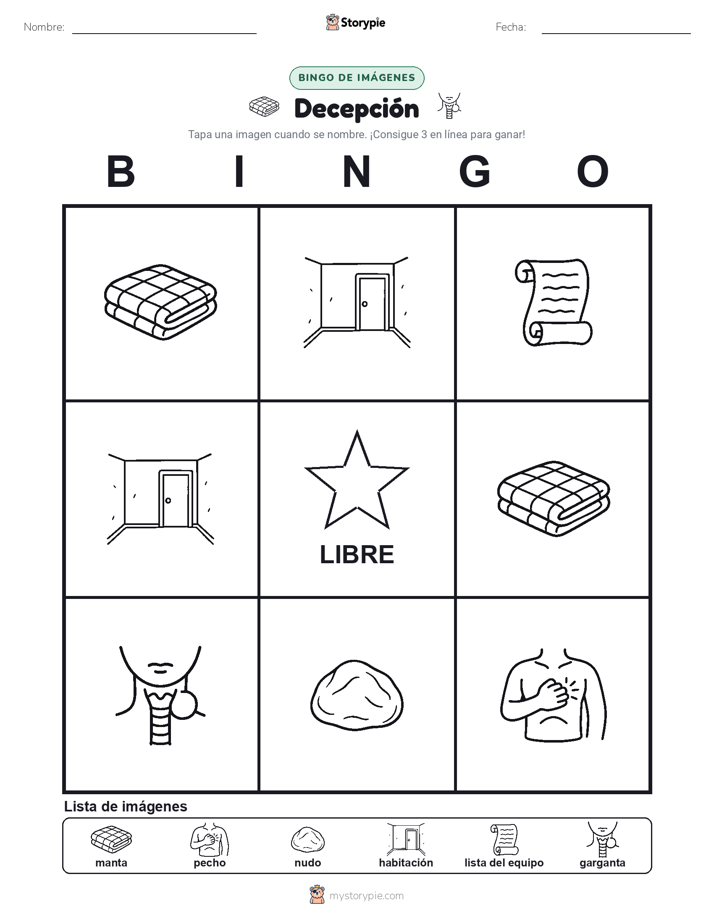Bingo de Imágenes