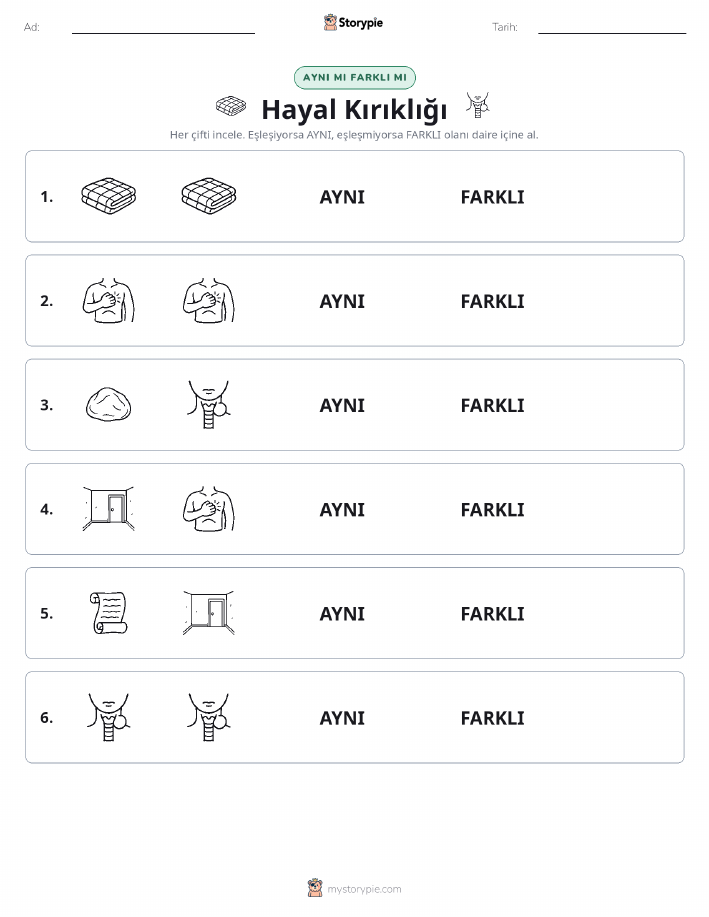 Aynı mı Farklı mı