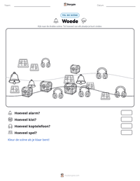 Woede afdrukbare werkblad voorbeeld