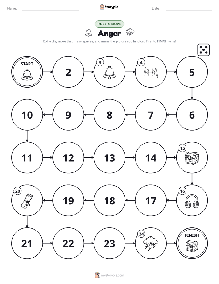 Roll & Move Game