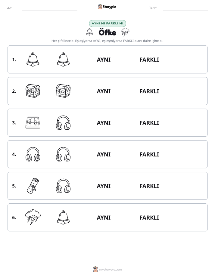 Aynı mı Farklı mı