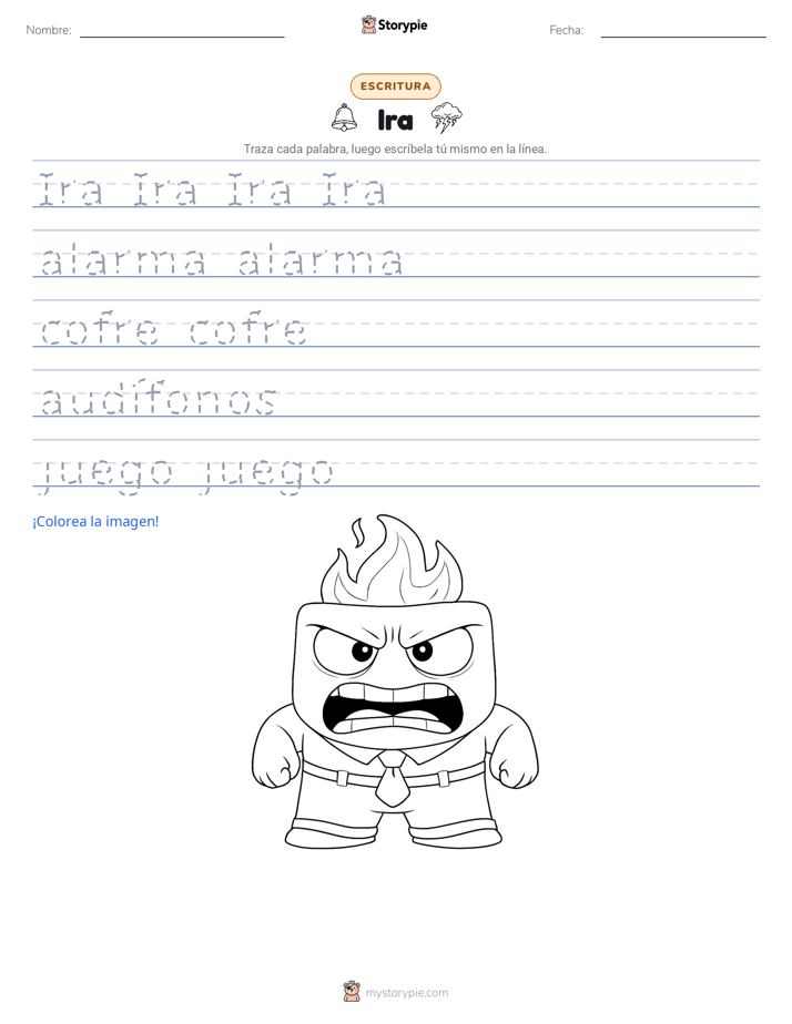 Práctica de Escritura
