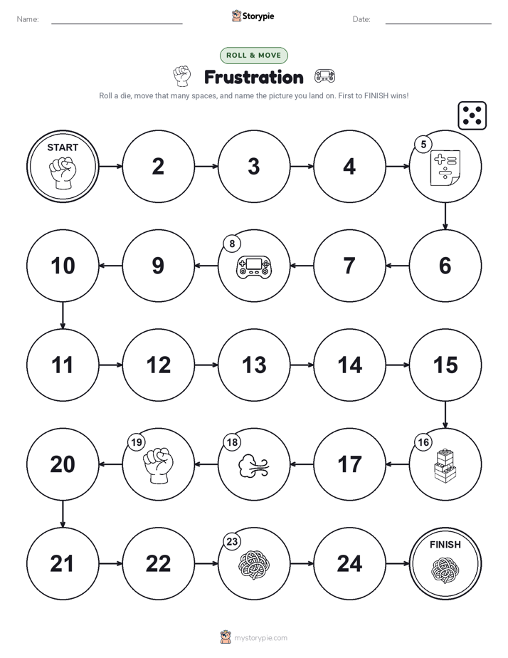 Roll & Move Game