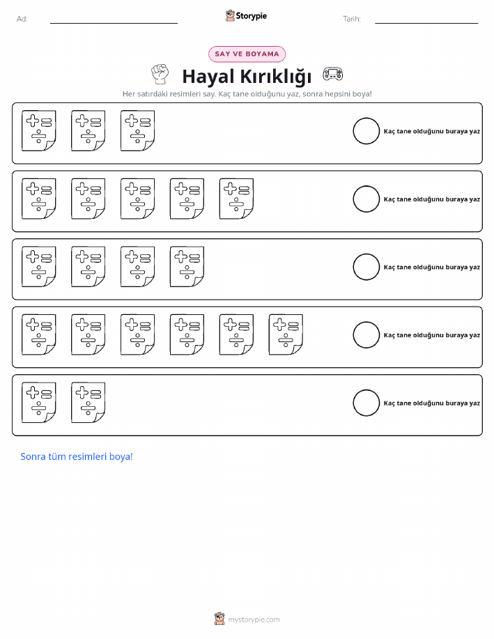 Say & Renklendir
