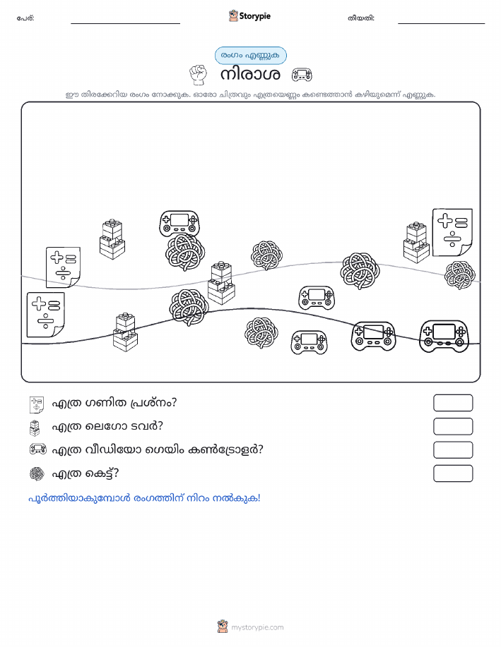 എണ്ണുന്ന ദൃശ്യങ്ങൾ