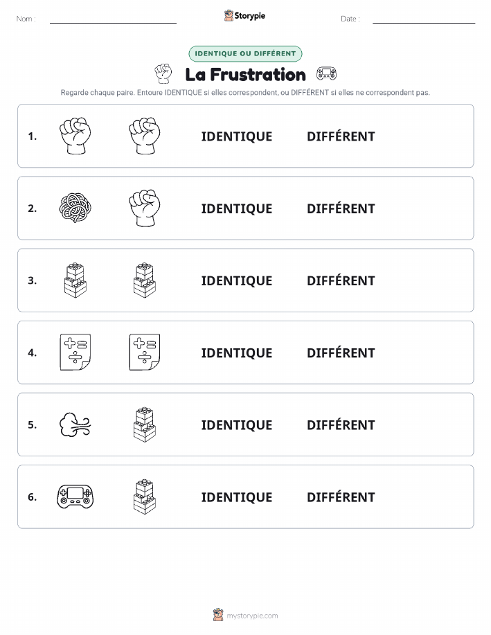 Identique ou Différent