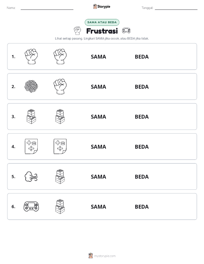 Sama atau Berbeda