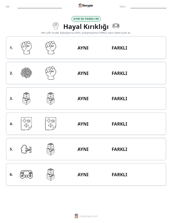 Aynı mı Farklı mı
