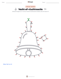 Vecht-of-vluchtreactie afdrukbare werkblad voorbeeld