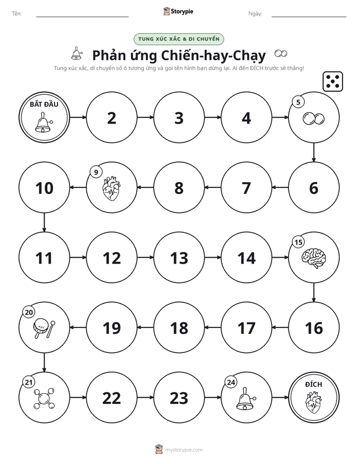 Trò Chơi Cuộn & Di Chuyển