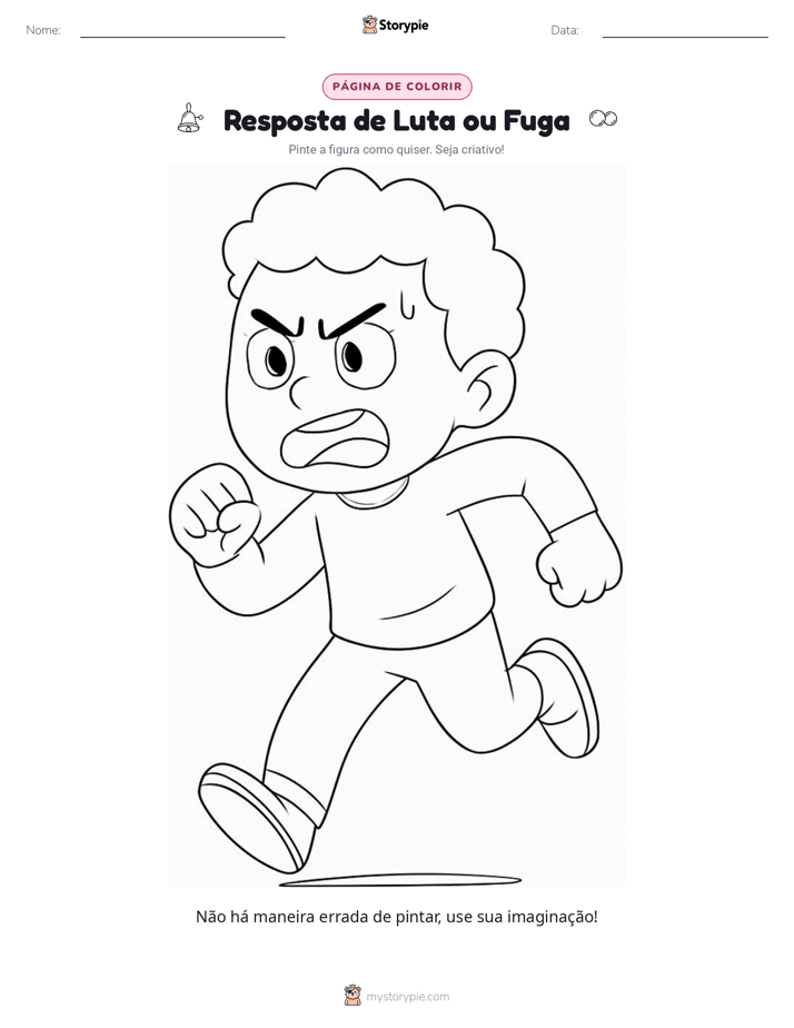 Página para colorir