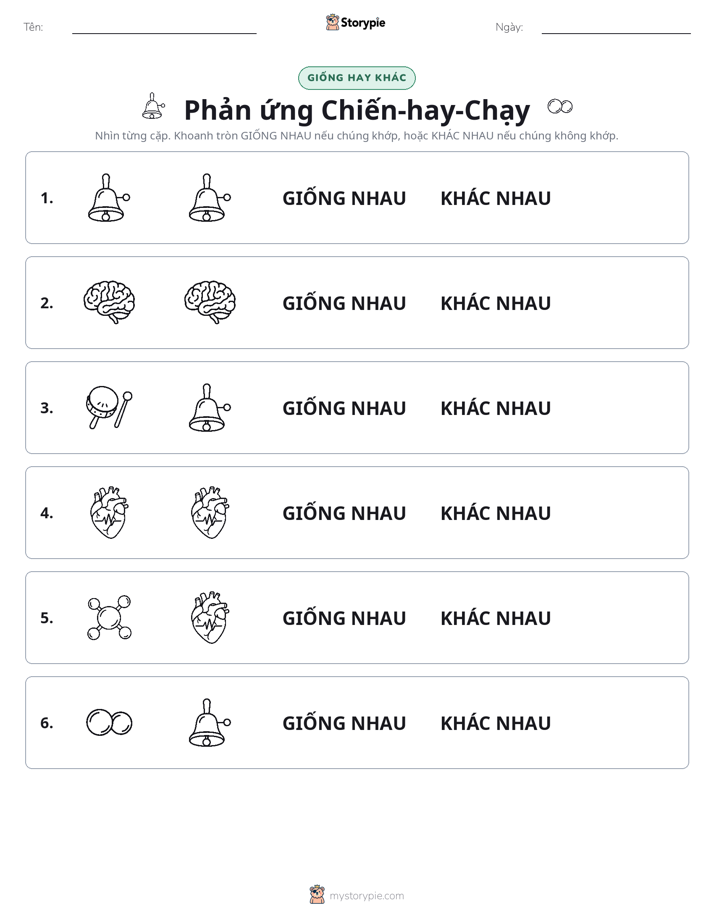 Giống Hay Khác