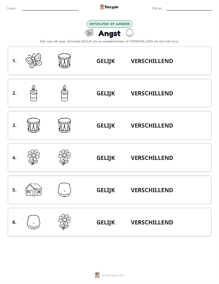 Zelfde of Verschillend