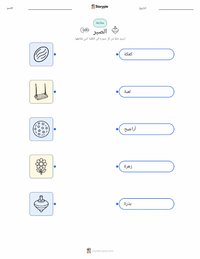 ورقة عمل قابلة للطباعة الصبر للأطفال
