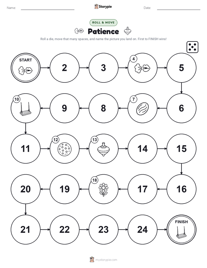 Roll & Move Game