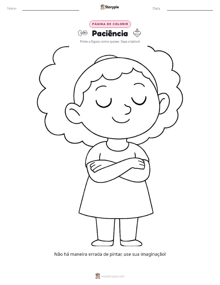 Página para colorir