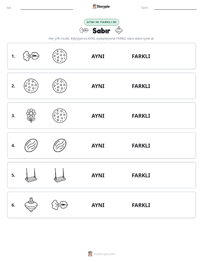 Aynı mı Farklı mı