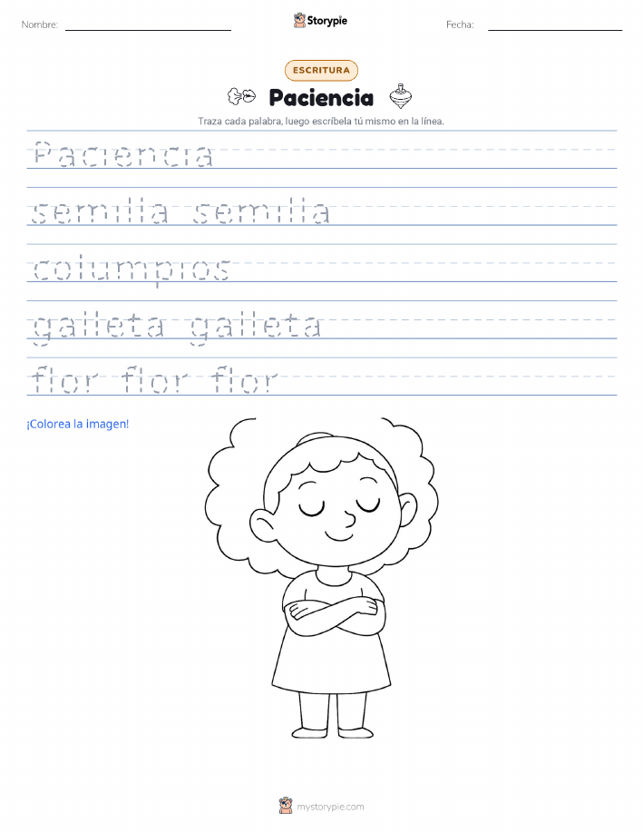 Práctica de Escritura