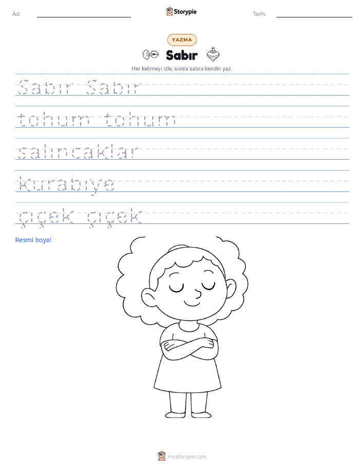 Yazma Pratiği