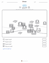 معاينة ورقة العمل القابلة للطباعة الإحراج