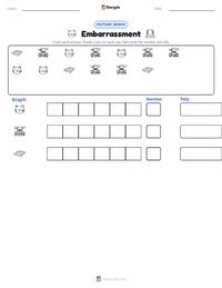 Embarrassment printable worksheet preview