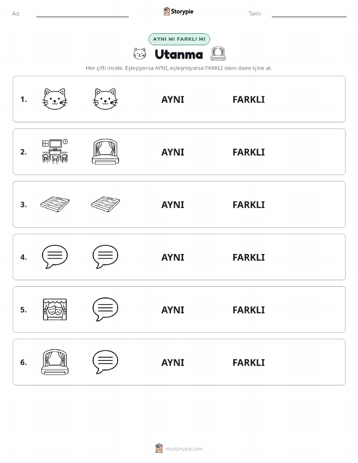 Aynı mı Farklı mı