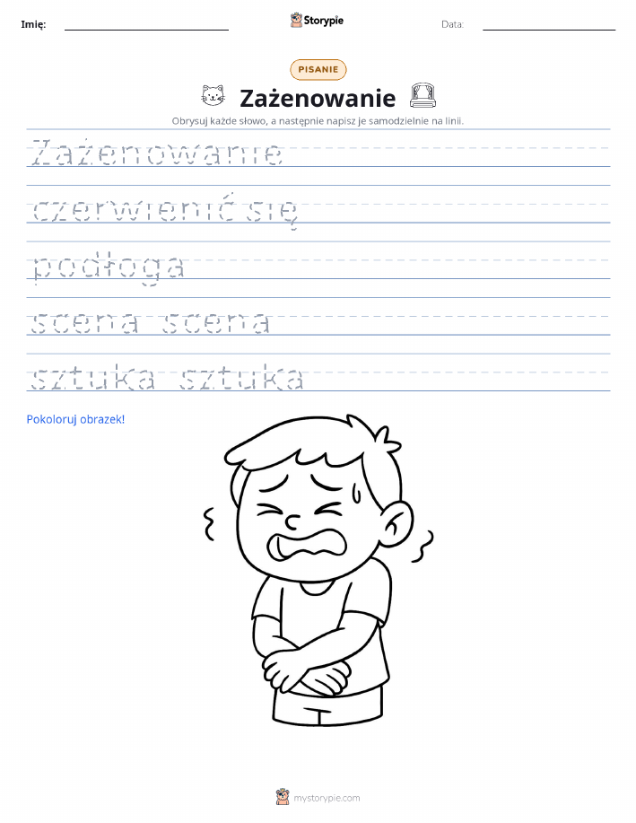 Ćwiczenie Pisania