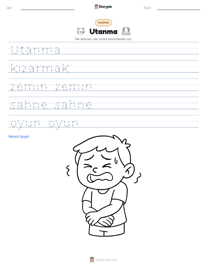Yazma Pratiği