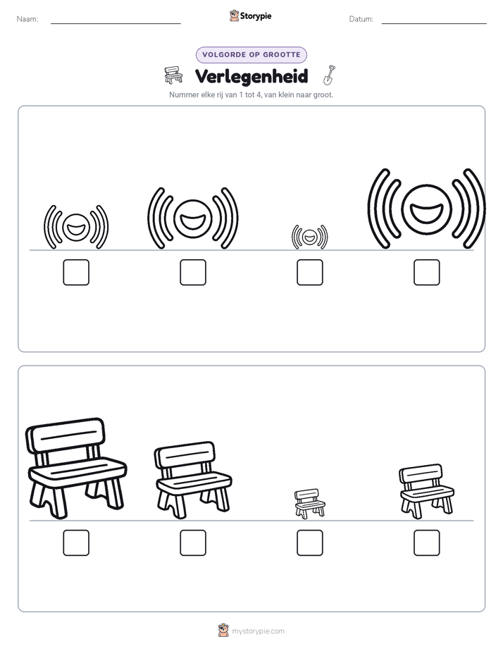 Grootte Volgorde