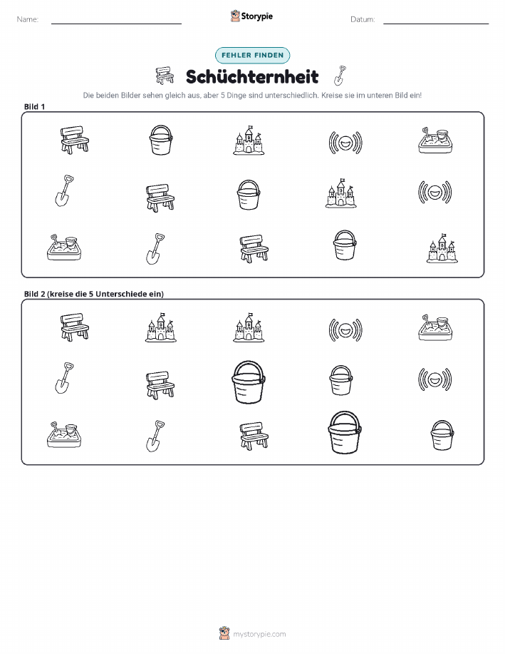 Finde den Unterschied