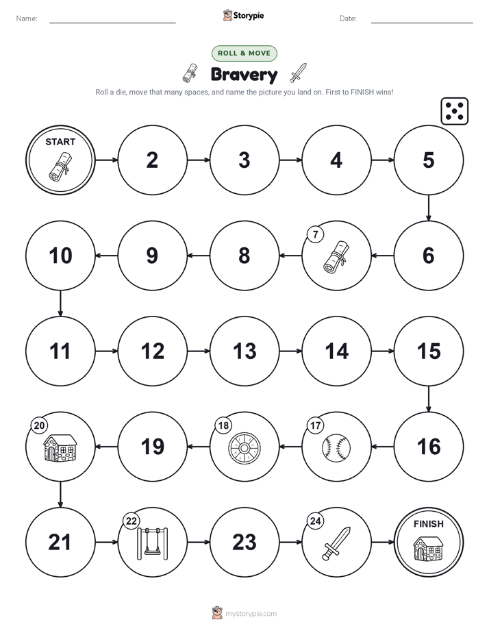 Roll & Move Game