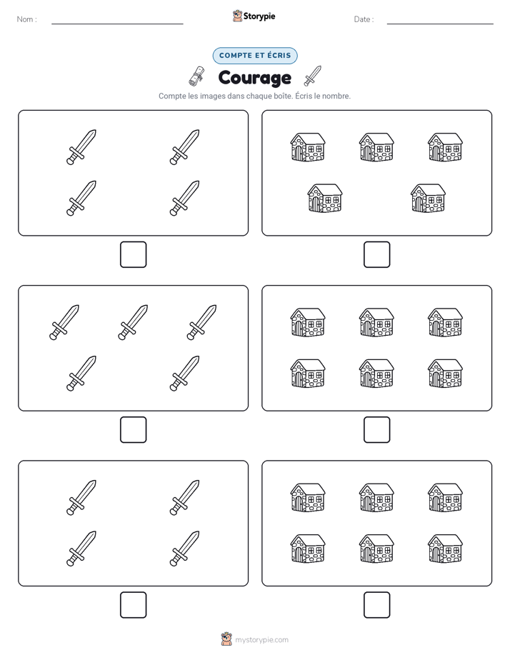 Compter & Écrire