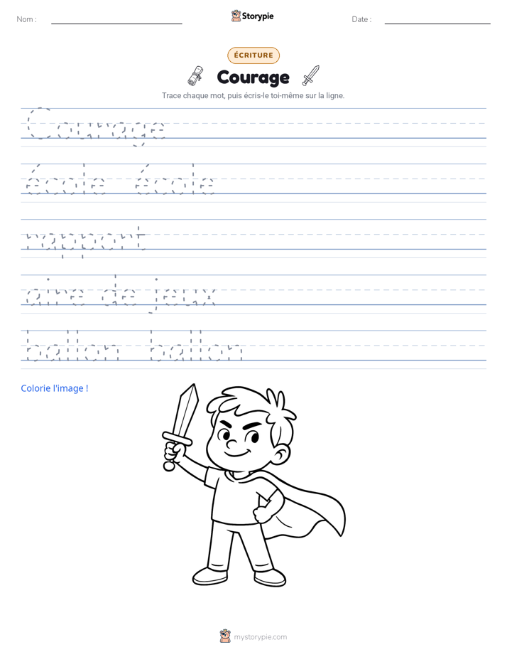 Pratique d'écriture