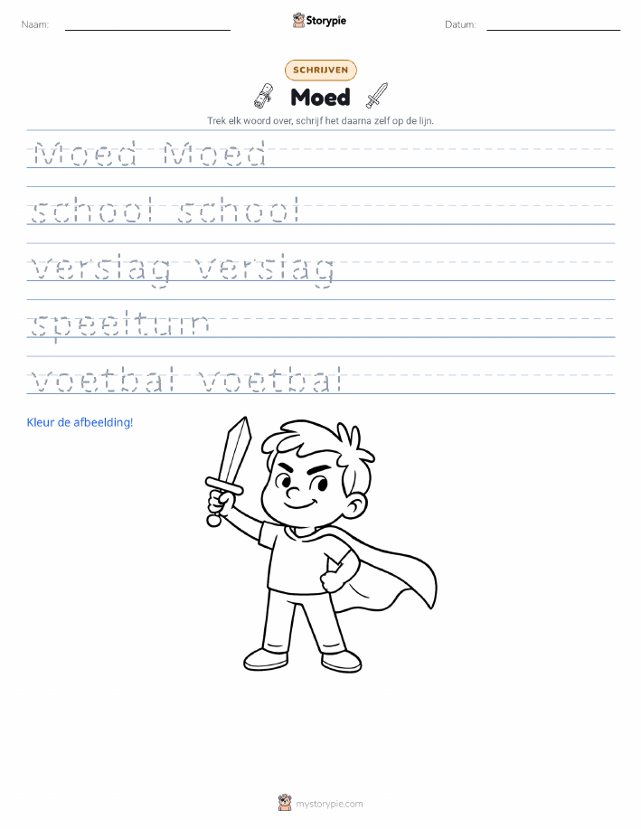 Schrijf Oefening