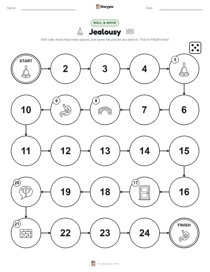 Roll & Move Game