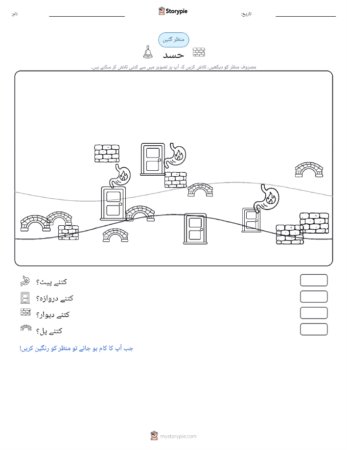 گنتی کا منظر