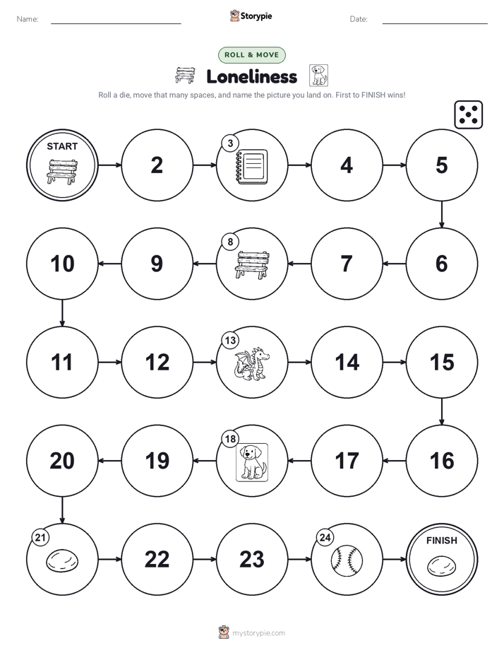 Roll & Move Game