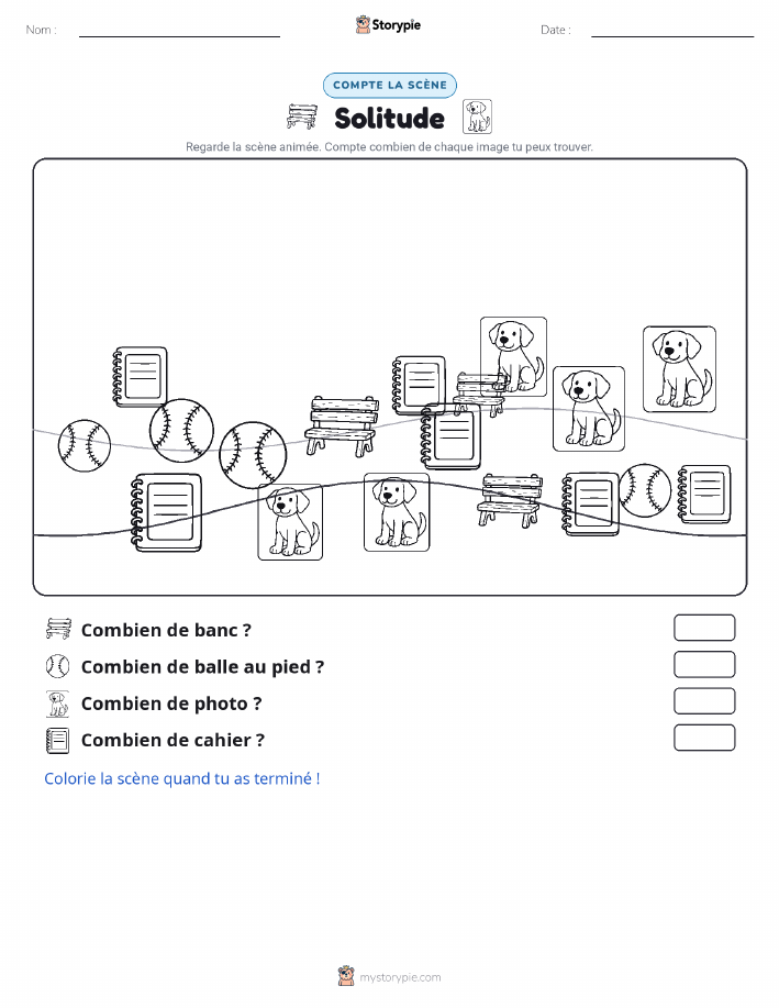 Scène de Comptage