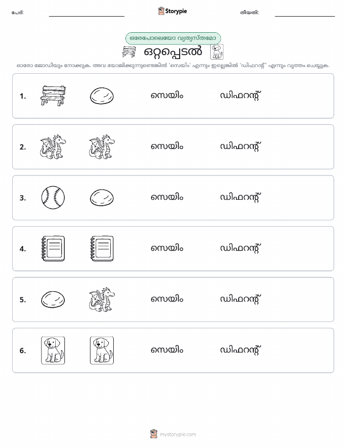 ഒന്നോ വ്യത്യാസമോ