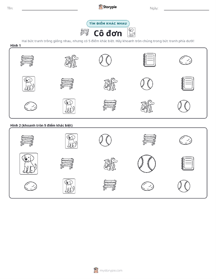 Tìm Sự Khác Biệt