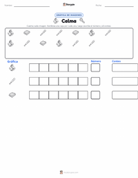 Vista previa de la hoja de trabajo imprimible de Calma