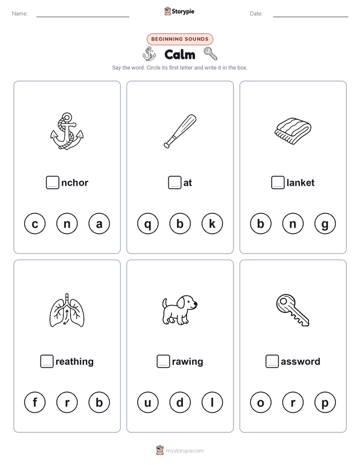 Beginning Sounds