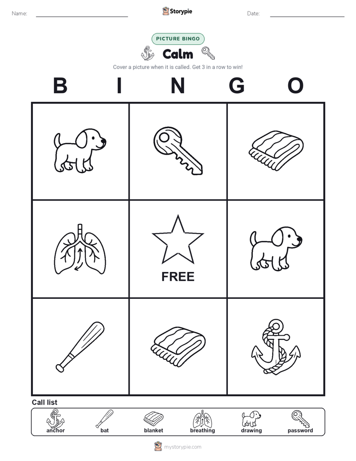 Picture Bingo
