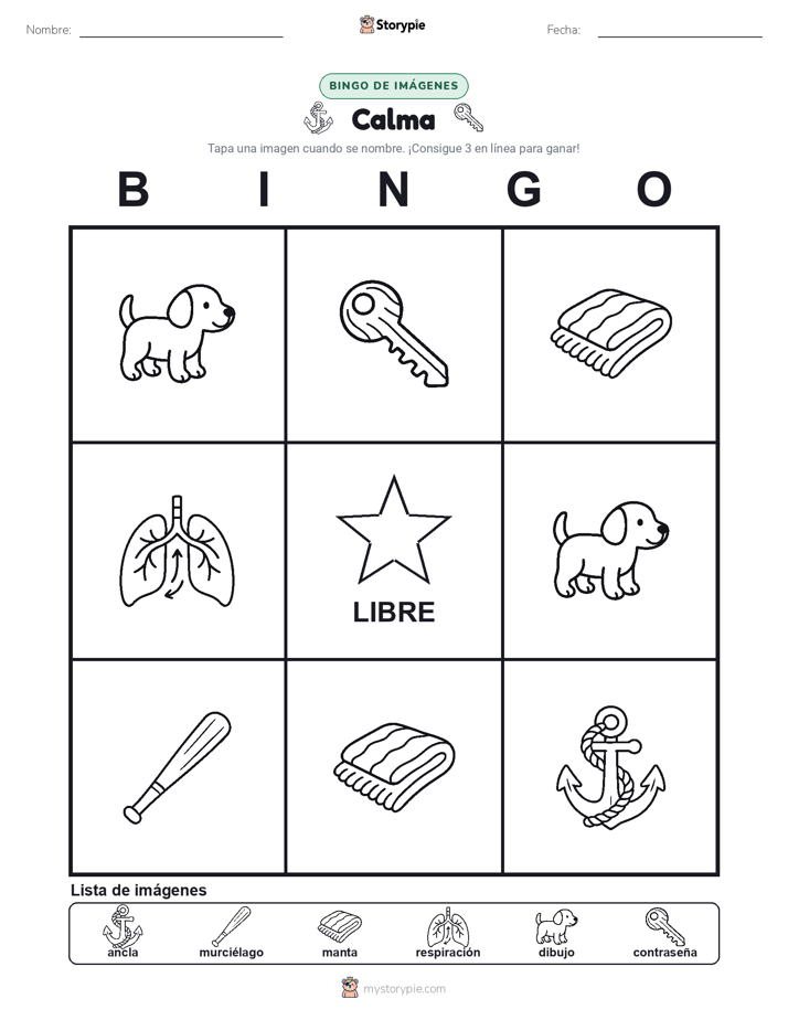 Bingo de Imágenes