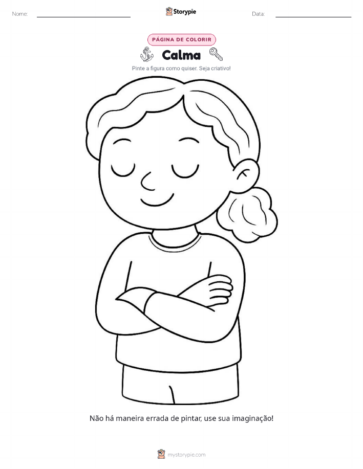 Página para colorir